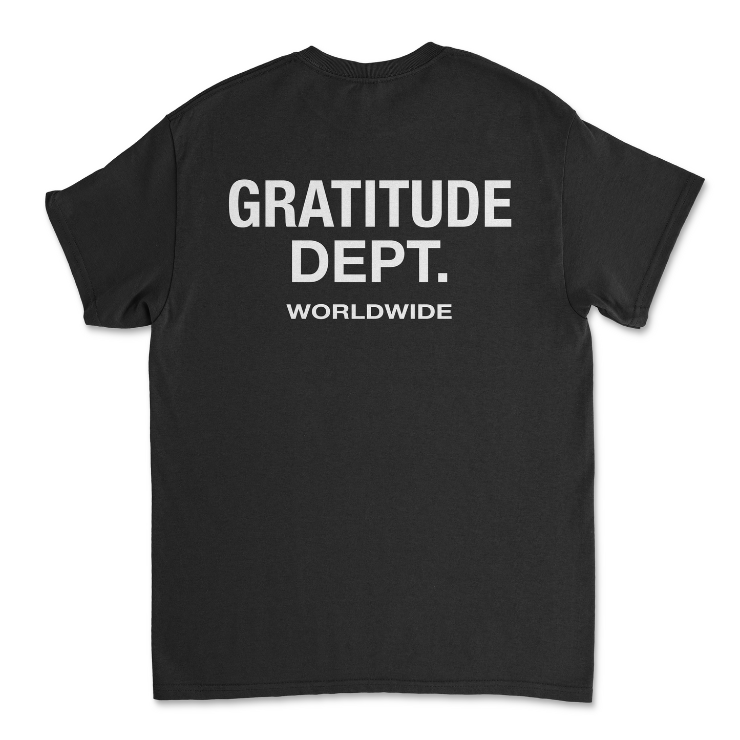 Gratitude Dept. Shirt - Black