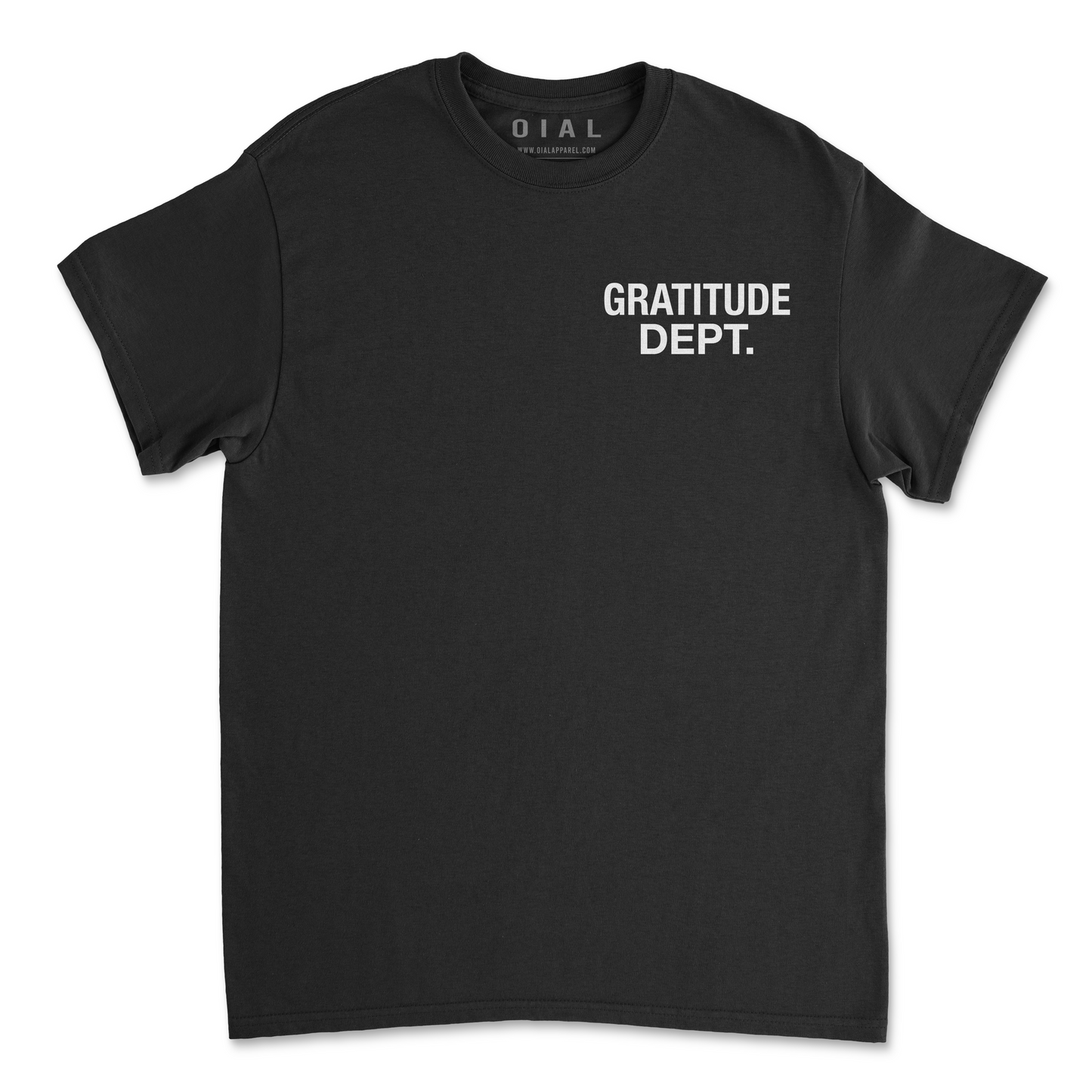 Gratitude Dept. Shirt - Black