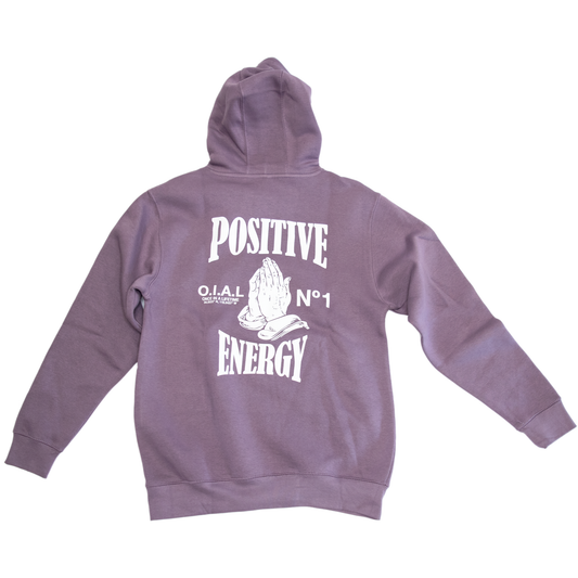 Positive Energy Hoodie - Light Purple